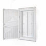 StarTechcom 28in Wall-Mount Media Enclosure Cable Management Box for Network Distribution Mounting FixturesModules Included White 28P1-MEDIA-ENCLOSURE