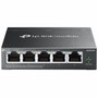 TP-Link Omada 5-Port Gigabit Easy Managed Switch with 4-Port PoE - 5 Ports - Manageable - Gigabit Ethernet - 101001000Base-T - 2 - ES205GP