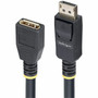 StarTechcom 10ft 3m DisplayPort 14 Extension Cable DP 14 Port Saver Cable 8K 60Hz DisplayPort Extension Adapter Cord Male to 10F-DP14-EXTEND-CBL