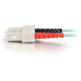 C2G Fiber Optic Duplex Patch Cable - SC Male - SC Male - 3m - Aqua 33059
