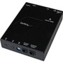 StarTech.com HDMI&reg; Video Over IP Gigabit LAN Ethernet Receiver for ST12MHDLAN - 1080p - 1 Output Device - 1 x Network (RJ-45) - 1 (Fleet Network)
