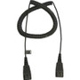 Jabra Audio Extension Cable - Audio Cable - First End: 2 x Quick Disconnect Male Audio - Extension Cable (Fleet Network)