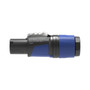 Neutrik 3 Pole AC Power-in Cable Connector - Blue for 10-16mm diameter cable