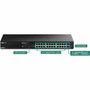 TRENDnet 26-Port Gigabit EdgeSmart PoE Switch - 24 Ports - Manageable - Gigabit Ethernet - 1000Base-T 1000Base-X - 2 Layer Supported TPE-TG262ES