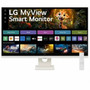 LG MyView 32SR73U-W 32 Class 4K UHD Smart LCD Monitor - 169 - 315 Viewable - Vertical Alignment VA - 3840 x 2160 - 250 - 5 ms - 32SR73U-W