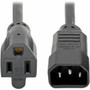 Tripp Lite by Eaton P002-001-13A Standard Power Cord - For Computer Server UPS HDTV PDU Printer Monitor Surge Protector - 16 - P002-001-13A
