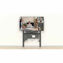 Heckler Design Wall Mount for Video Conference Equipment Camera Shelf Video Panel Mini PC Camera - Black Gray - VESA Mount - H807-BG