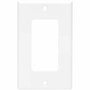 Tripp Lite by Eaton Single-Gang Faceplate Decora Style - Vertical White - 1-gang - White - Acrylonitrile Butadiene Styrene ABS N042D-100-WH