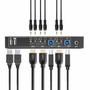 Rocstor SolidKVM SK06 4K HDMI and USB 30 21 KVM Switch - 2 Computers - 1 Local Users - 4K - 4096 x 2160 - 6 x USB - USB 20 - 3 Y10A329-B1
