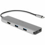 Rocstor 35mmHDMIUSBUSB-C AudioVideo Adapter - 1 x USB Type C - Male - 1 x HDMI Digital AudioVideo - Female 2 x USB Type A - 1 x Y10A338-S1