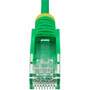 StarTechcom 10ft Green Slim CAT6 Ethernet Cable Slim Snagless RJ45 UTP LSZH 28AWG Bare Copper Slim Network Patch Cord Fluke - N6PAT10GNS