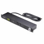 StarTechcom 12-Outlet Horizontal Rack Mount Metered PDU 1U Server Power Strip wSurge Protector 125V15A 8ft 24m Power Cord - 12NM8-RACK-MOUNT-PDU
