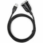 Rocstor 1 Port FTDI USB to Serial RS232 Adapter Cable with COM Retention - 6 ft 183 m SerialUSB Data Transfer Cable for Notebook Y10C876-B1