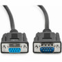 Rocstor Null Modem Serial Cable FM - 98 ft 3 m Serial Data Transfer Cable for Modem - First End 1 x 9-pin DB-9 RS-232 - Male - 1 Y10C881-B1