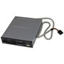 StarTechcom_35in_Front_Bay_22-in-1_USB_20_Internal_Multi_Media_Memory_Card_Reader_-_Black_-_22-in-1_-_CompactFlash_Type_I_Type_II_35FCREADBK3