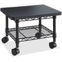 Safco Under Desk PrinterFax Stand - 300 lb 13607771 g Load Capacity - 1350 34290 mm Height x 19 48260 mm Width x 16 mm 5206BL