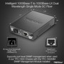 TRENDnet Intelligent Fiber Media Converter 1000Base-T to 1000Base-LX Dual Wavelength Single Mode SC Fiber 40 km  2485 milesFiber TFC-1000S40D3