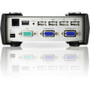 Aten Computer Sharing KVM Switch - 1 x 2 - 1 x HD-15 KeyboardMouseVideo CS231