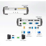 Aten Computer Sharing KVM Switch - 1 x 2 - 1 x HD-15 KeyboardMouseVideo CS231
