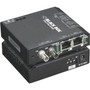 Black Box Fast Ethernet 100-Mbps Hardened Temperature Switch - 2 10100-Mbps Copper RJ45 1 100-Mbps Multimode Fiber 1300nm - LBH100A-H-SC-24