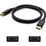 AddOn 1ft (30cm) DisplayPort Cable - Male to Male - 1 ft DisplayPort A/V Cable for Audio/Video Device - First End: 1 x DisplayPort - 1 (Fleet Network)