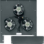 Middle Atlantic Cooling Fan - 6 15240 mm Maximum Fan Diameter - 3 x Fans - 186891 Lmin Maximum Airflow - Top Fan Location - MW-6FT-660CFM