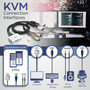 TRENDnet 2-Port DVI USB KVM Switch and Cable Kit with Audio Manage Two PCs USB 20 Hot-Plug Auto-Scan Hot-Keys Compliant - DVI TK-214I