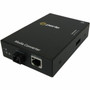 Perle S-1110-S1SC40U Media Converter - 1 x Network RJ-45 - 1 x SC Ports - 1000Base-BX 101001000Base-T - 40 km - Rail-mountable 05050954
