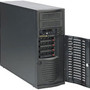 Supermicro SuperChassis SC733T-500B System Cabinet - Mid-tower - Black - 7 x Bay - 1 x 500 W - EATX Motherboard Supported - 2 x Fans CSE-733T-500B