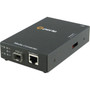 Perle S-110PP-SFP-XT Media Converter - 1x PoE RJ-45 Ports - 10100Base-TX - 010 km - 1 x SFP Slots - Desktop Rail-mountable Wall 05090360