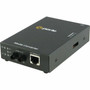 Perle S-110PP-S2ST20-XT Media Converter - 1x PoE RJ-45 Ports - 1 x ST Ports - Single-mode - 10100Base-TX 100Base-LX - 20 km - 05090330
