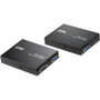 ATEN Video Extender - 1 Input Device - 2 Output Device - 49213 ft 150000 mm Range - 2 x Network RJ-45 - 1 x VGA In - 2 x VGA Out VE150A