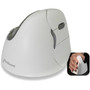 Evoluent VerticalMouse 4 Right Bluetooth - Optical - Wireless - Bluetooth - White - 2600 dpi - Scroll Wheel - 6 Buttons - 6 - VM4RB