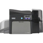 Fargo DTC4250e Single Sided Desktop Dye SublimationThermal Transfer Printer - Color - Card Print - Fast Ethernet - USB - LCD Display 052200