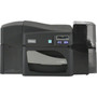 Fargo DTC4500E Desktop Dye SublimationThermal Transfer Printer - Color - Card Print - Fast Ethernet - USB - LCD Display Screen - mm 055120