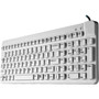Man  Machine Low Profile Premium Waterproof Disinfectable Keyboard - Cable Connectivity - USB Interface - English French - Computer RCLPMAGW5