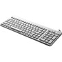 Man  Machine Low Profile Premium Waterproof Disinfectable Keyboard - Cable Connectivity - USB Interface - English French - Computer RCLPMAGW5