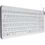 Man  Machine Premium Full Size Waterproof Disinfectable Keyboard - Cable Connectivity - USB Interface - English French - Computer - RCLPMAGBKLW5