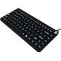 Man  Machine Premium Waterproof Disinfectable Silent 12 Keyboard - Cable Connectivity - USB Interface - English French - Computer - SCLPMAGBKLB5