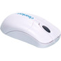 cleankeys CKM2W Mouse - Optical - Wireless - Radio Frequency - 240 GHz - White - USB - 800 dpi - Scroll Wheel - 2 Buttons - 1 KH21200