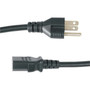 Middle Atlantic SignalSAFE Standard Power Cord - Blue Stripe - 2 ft Cord Length - NEMA 5-15P  IEC 60320 C13 - 100 IEC-24X100