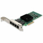 AddOn IBM Gigabit Ethernet Card - PCI Express 20 x4 - Intel 82580 - 4 Ports - 4 - Twisted Pair - 101001000Base-T - Plug-in Card 49Y4240-AO