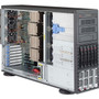 Supermicro 8048B-C0R3FT Server Barebone System - 4U Tower - Socket R1 LGA-2011 - 4 x Processor Support - Intel C602J Chip - 2 TB DDR3 SYS-8048B-C0R3FT