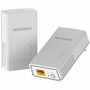 NETGEAR Powerline 1200 PL1200 - 2 - 1 x Network RJ-45 - 1200 Mbits Powerline - HomePlug AV2 PL1200-100PAS