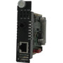 Perle 10100 Media Converter Module Unmanaged - 1 x Network RJ-45 - 1 x ST Ports - Single-mode - 005 mil 0 mm 006 mil 0 mm - 05041820