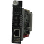 Perle 10100 Media Converter Module Unmanaged - 1 x Network RJ-45 - 1 x ST Ports - Single-mode - 005 mil 0 mm 006 mil 0 mm - 05041830