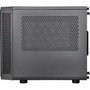 Thermaltake Suppressor F1 Mini ITX Chassis - Black - SPCC Plastic - 4 x Bay - 0 - Mini ITX Motherboard Supported - 5 x Fans - 0 x - CA-1E6-00S1WN-00