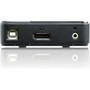 ATEN CS782DP 2-Port USB DisplayPort KVM Switch - 2 Computers - 1 Local Users - 4096 x 2160 - 4 x USB - Rack-mountable - 3 x CS782DP