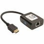 Tripp Lite by Eaton B126-1A0-U Receiver Unit - 1 Output Device - 125 ft 38100 mm Range - 1 x Network RJ-45 - 1 x HDMI Out - Full - B126-1A0-U