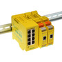 Brainboxes Industrial Ethernet 8 Port Switch DIN Rail Mountable - 8 Ports - Ethernet - 10100Base-TX - 2 Layer Supported - Twisted - - SW-508